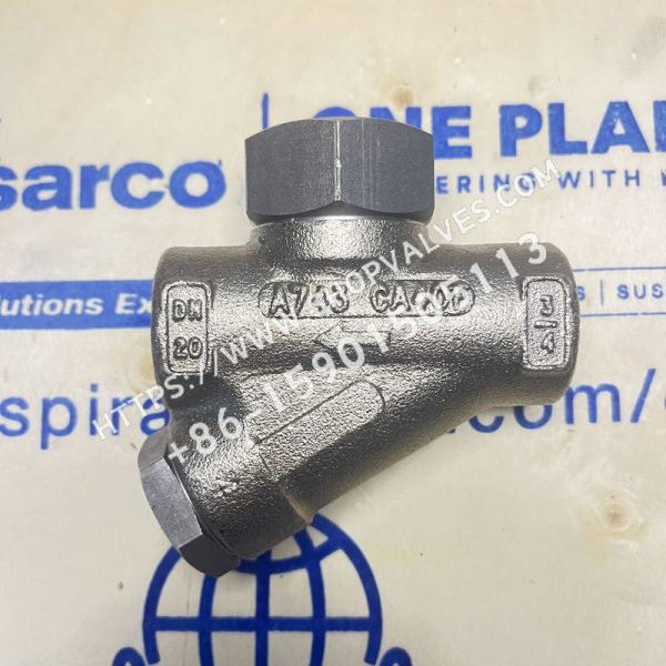 斯派莎克 Spirax Sarco 3/4" TD42L 热动力型蒸汽疏水阀 侧面