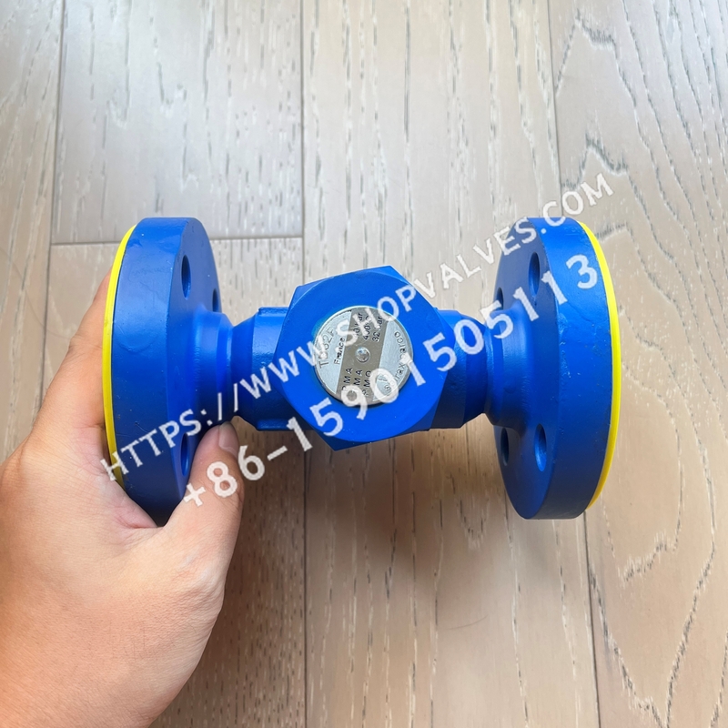 Спиракс Сарко TD32F Фланцевое соединение Термодинамический конденсатоотводчик DN25 PN40 Заводская табличка