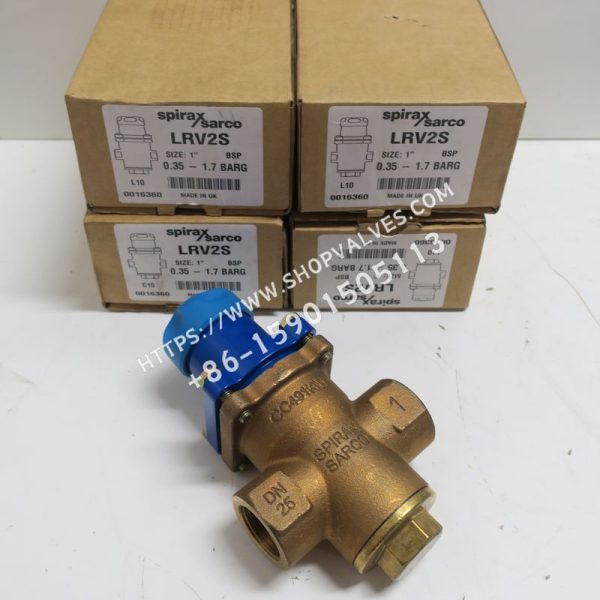 Spirax Sarco Spirax Sarco 1" LRV2S GREY (0.35 - 1.7 bar g) Gunmetal Pressure Reducing Valve