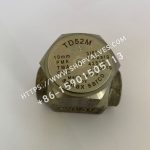 Placa de identificación de purgadores de vapor termodinámicos Spirax Sarco TD52M/TD52MLC/TD52MA/TD52MLCA