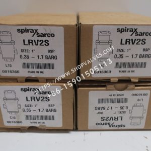 Válvula reductora de presión Spirax Sarco 1" LRV2S BSP Gunmetal Embalaje