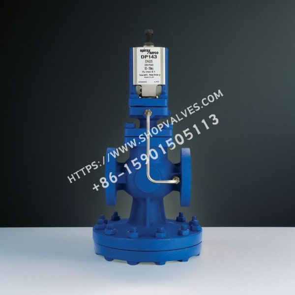 Spirax Sarco DP143 Cast Steel Body Pilot Type Pressure Reducing Valve
