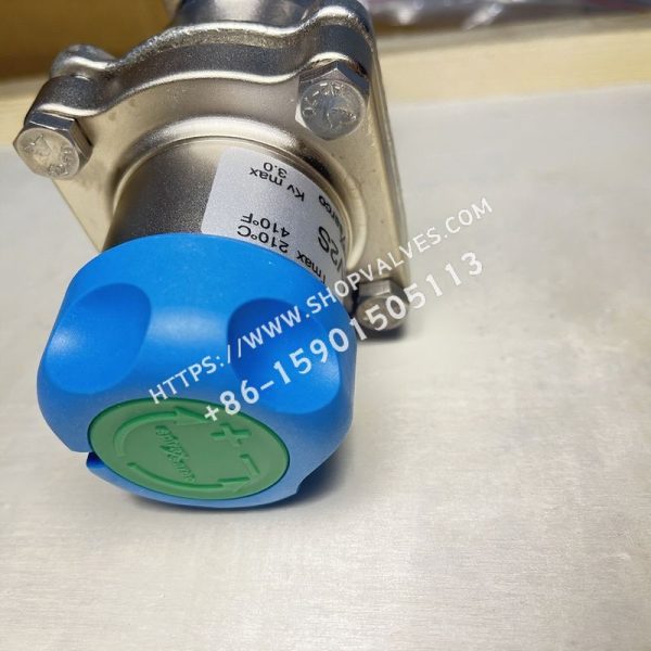 Spirax Sarco SRV2S Válvula reductora de presión de acero inoxidable verde roscada DN20 - Top