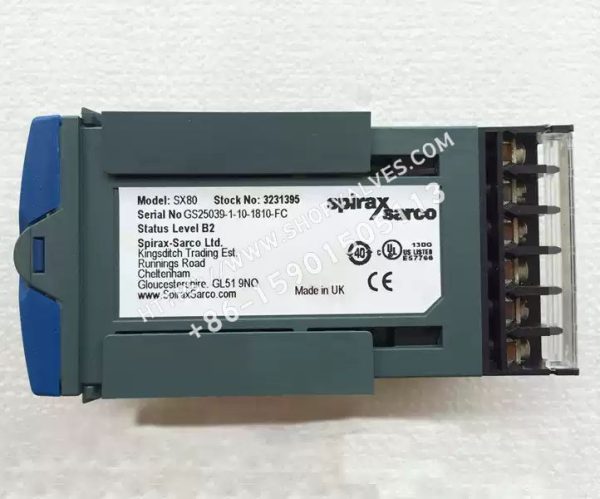 Spirax Sarco Spirax Sarco SX80 Process Controller Top