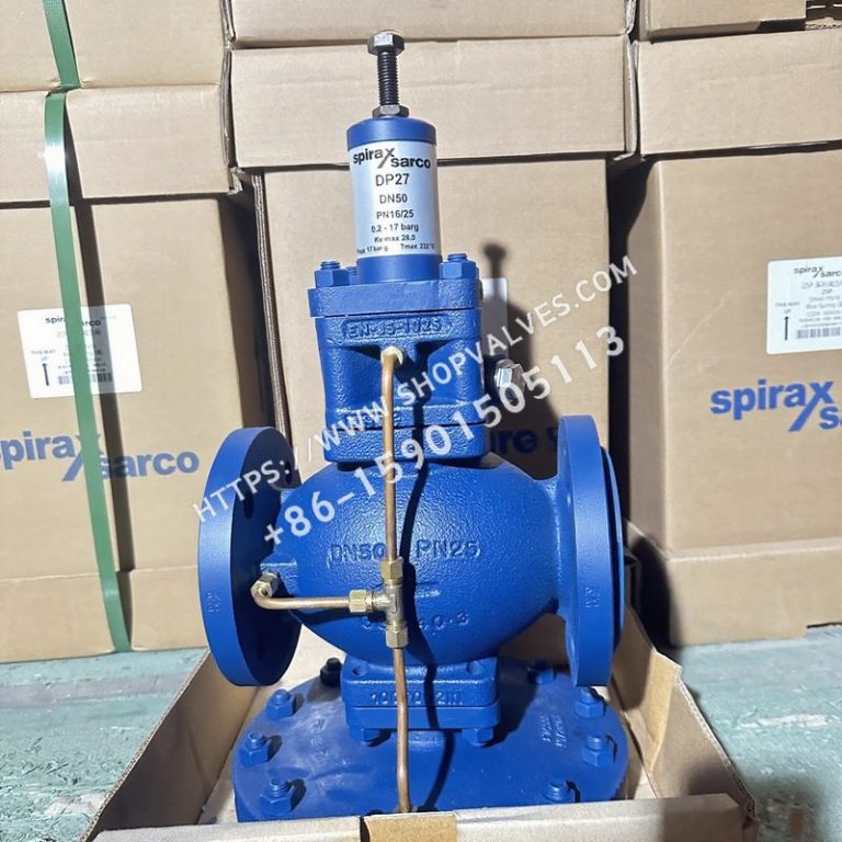 Spirax Sarco DP27/DP27LC Pilot Valve Diaphragm Type Pressure Reducing ...