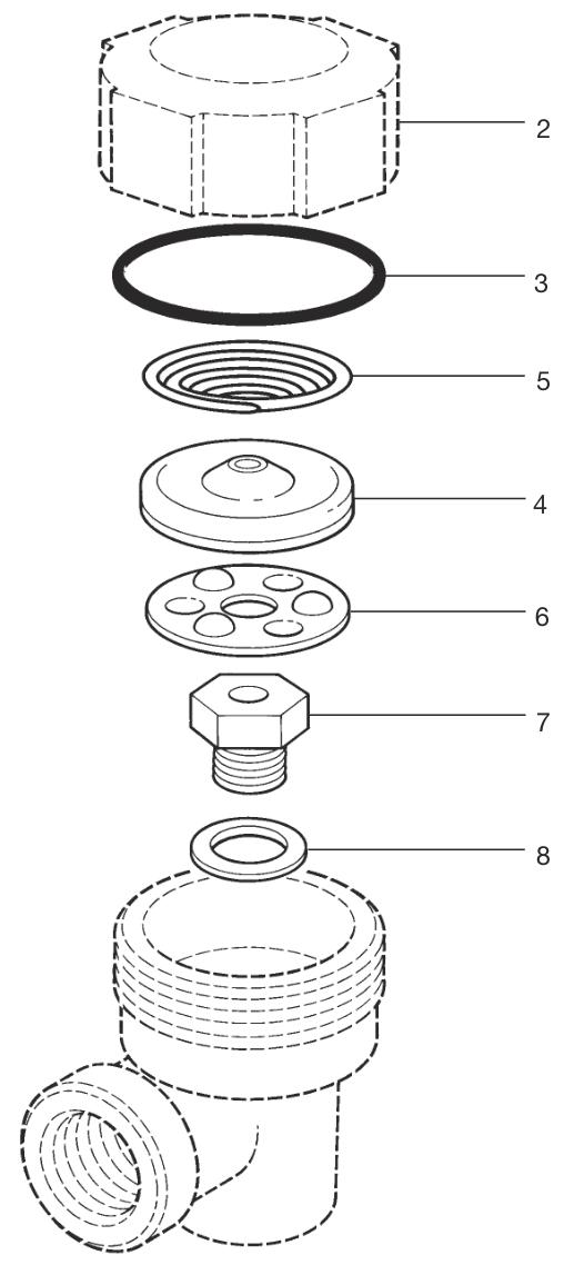 Spirax Sarco AV13 Válvula de purga de aire para sistemas de vapor Diagramas