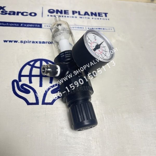 斯派莎克 Spirax Sarco FR20A 自动排水型高效压缩空气过滤调节器 顶部