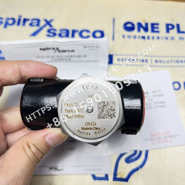 斯派莎克 Spirax Sarco 3/4" TD16 螺纹热动力疏水阀 铭牌